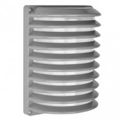 Aplique Exterior Aluminio Achernar 1xe27 Gris Ip44 25,5x18x13 Cm - Imagen 1