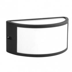 Aplique Exterior Aluminio Ara 1xe27 Negro Ip44 13x25x12 Cm - Imagen 1