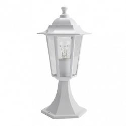 Sobremuro Exterior Aluminio Auriga1xe27 Blanco  38x19x19 Cm  Ip44 - Imagen 1