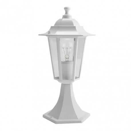 Sobremuro Exterior Aluminio Auriga1xe27 Blanco  38x19x19 Cm  Ip44 - Imagen 1