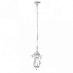Colgante Exterior Aluminio Auriga 1xe27 Blanco  Regx17x17 Cm  Ip44 - Imagen 1