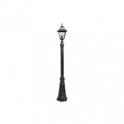 Farola Exterior Aluminio Bootes 1xe27 Marron Ip44  220x18x18 Cm - Imagen 2