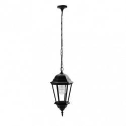 Colgante Exterior Aluminio Regulus 1xe27 Negro  Regx23x23 Cm  Ip44 - Imagen 1