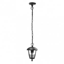 Colgante Exterior Aluminio Alnilan 1xe27 Negro  Regx16x16 Cm  Ip44 - Imagen 1