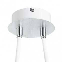 Colgante Ciudad Del Cabo 2l  12w 4000k Blanco/plata  1080 Lm 52x49x15 Cm Dirigible Y Orientable - Imagen 4