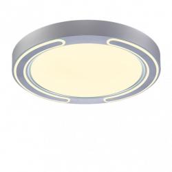 Plafon 72w Asher Plata 3000-4000-6500k 5616lm  6x50x50cm Remoto+reg.int+memoria - Imagen 2