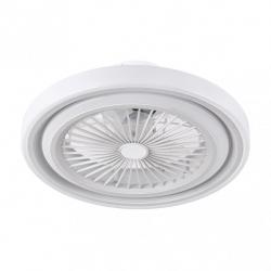 Ventilador Rok 80w 3000-4000-6000k 6915lm Blanco  19x49d C/c.remoto, Reg.intensidad, Memoria Y Temporizador - Imagen 1