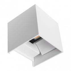 Aplique Barredor De Pared 10w 3000k Segmento Blanco Ip65 10x10x10cm Aluminio 800lm Orientable - Imagen 1