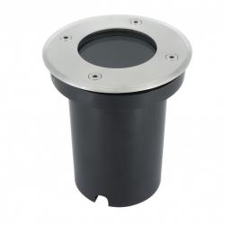Empotrable Exterior Encastrar Red.1xgu10 Niquel   13x11x11 Cm Ip65 Corte 10,5 Cm - Imagen 1