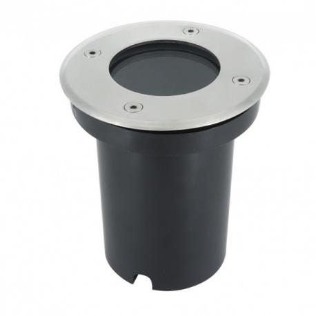 Empotrable Exterior Encastrar Red.1xgu10 Niquel   13x11x11 Cm Ip65 Corte 10,5 Cm - Imagen 1