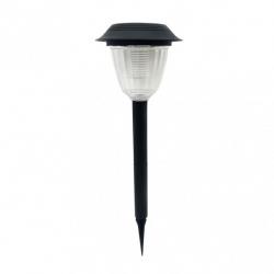 Pincho ext. solar 5000k 50lm  kira negro  ip65 31/43,5x13x13 cm carga5-6h uso 6-8h - Imagen 1
